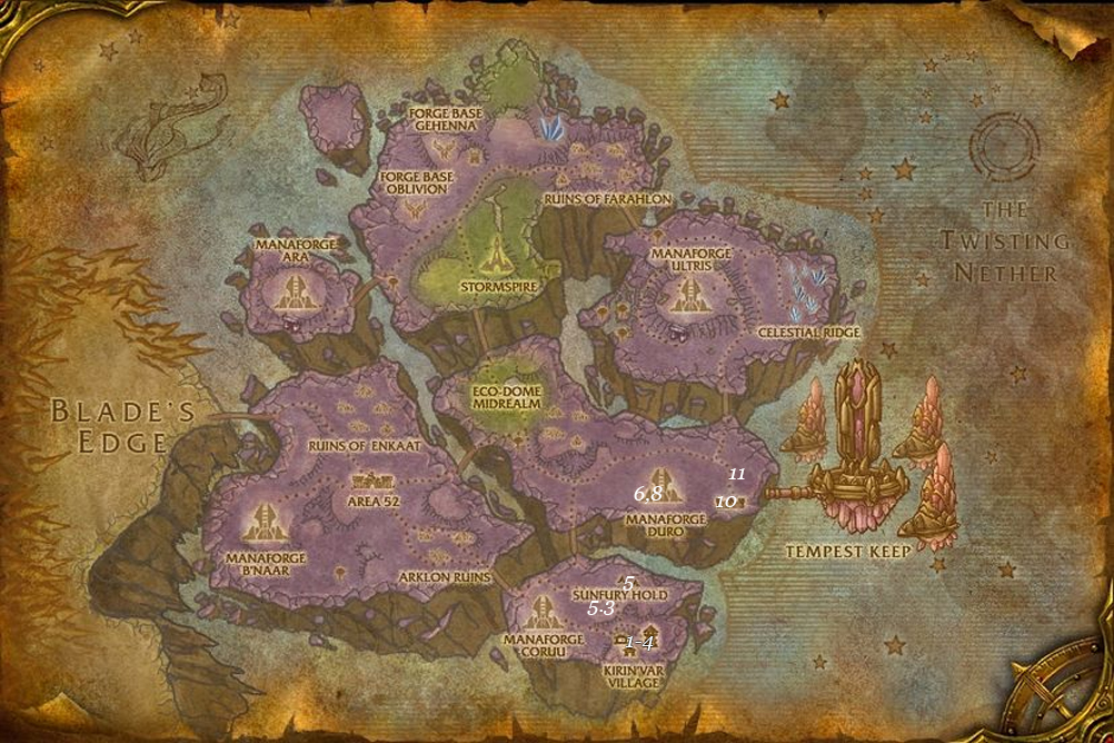 alliance leveing guide netherstorm part 5 steps 1 11