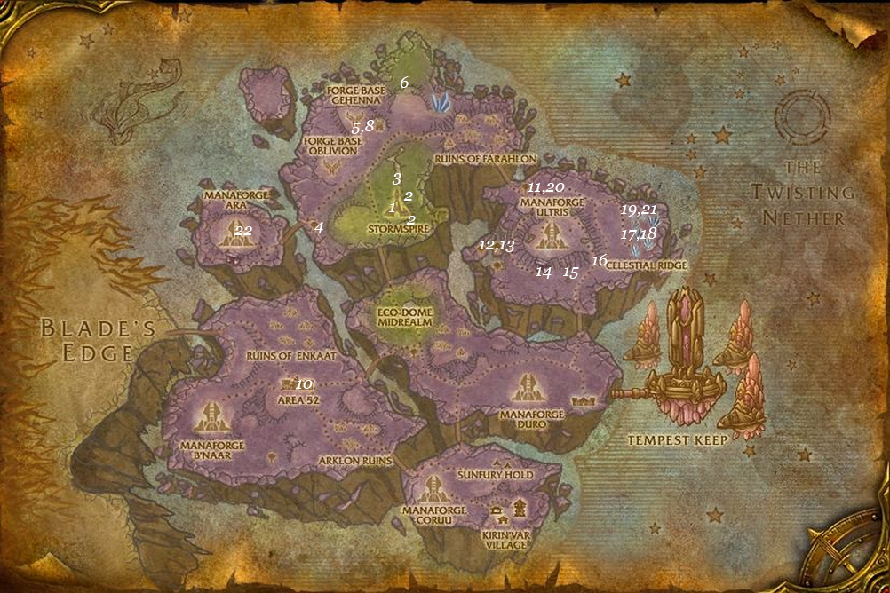 alliance leveing guide netherstorm part 8 steps 1 19