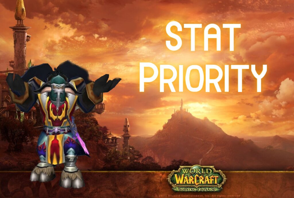 tbc classic protection warrior tank stat priority