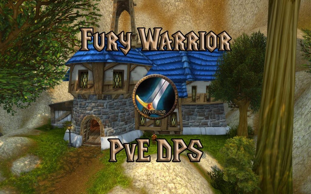 tbc classic pve fury warrior dps guide burning crusade classic