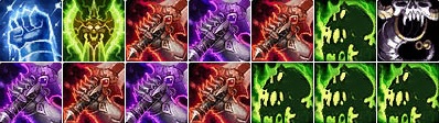 Unholy Death Knight Dps Rotación sin Cosecha - Estándar