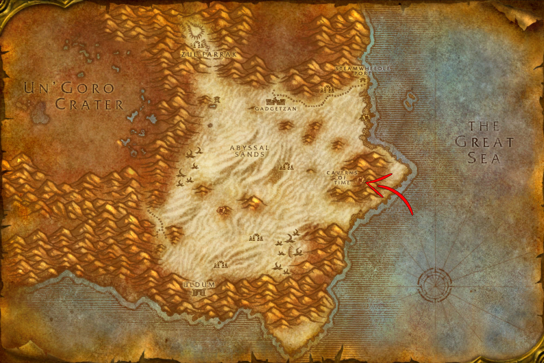 caverns of time mount hyjal location tbc classic