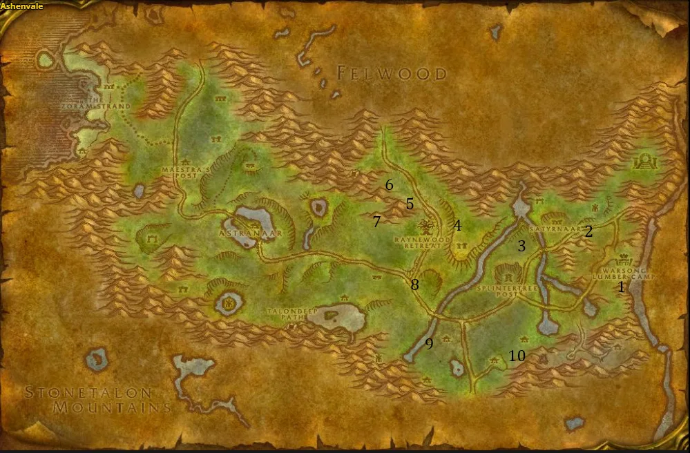 ashenvale iron ore