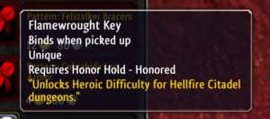 heroic keys require honored reputation in phase 4 tbc classic featured image fixed