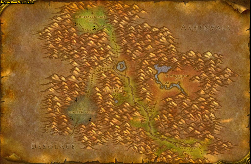 stonetalon mountains wow classic