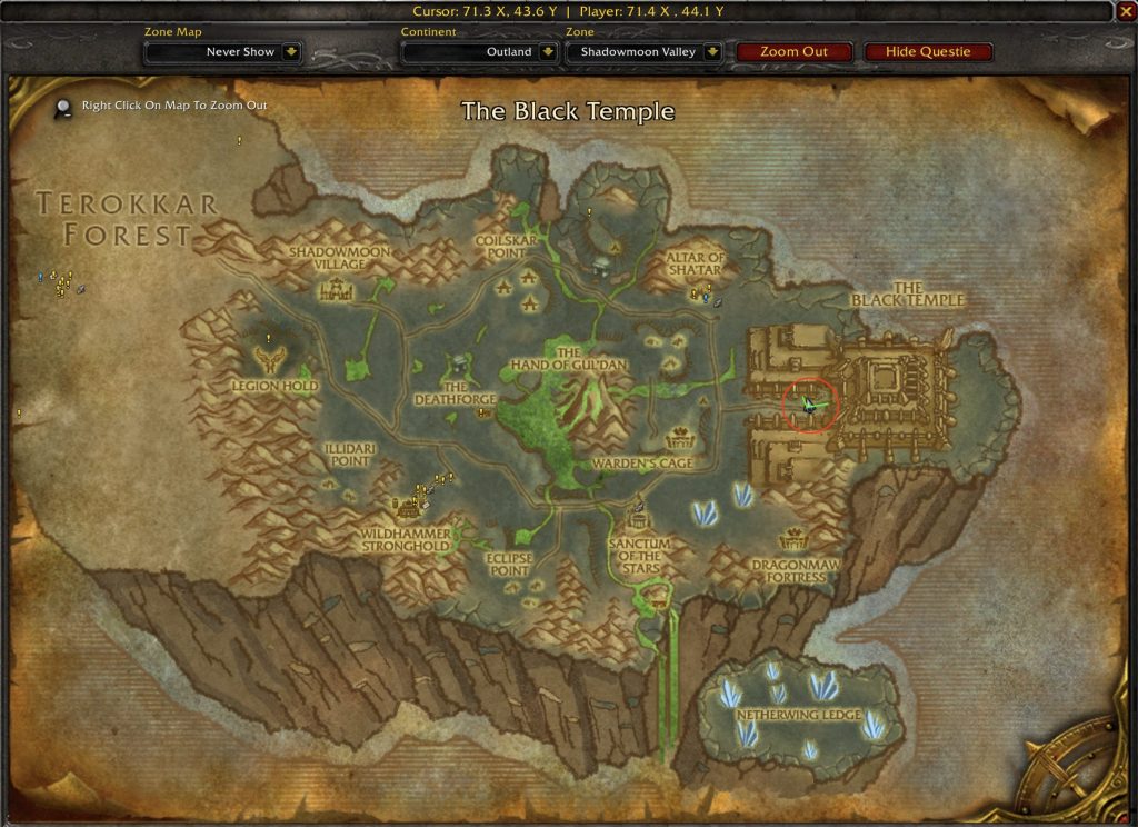 doomwalker location map shadowmoon valley world boss strategy guide location world boss