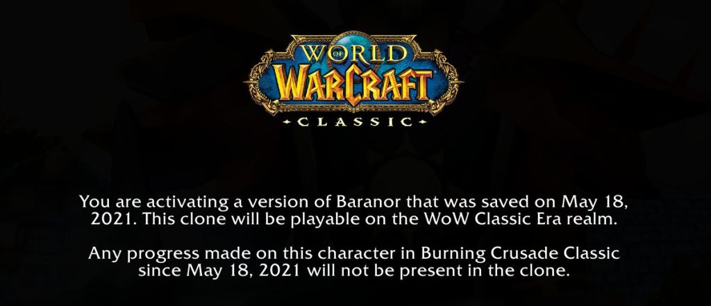 blizzard retires tbc classic clone service on july 26 featured image