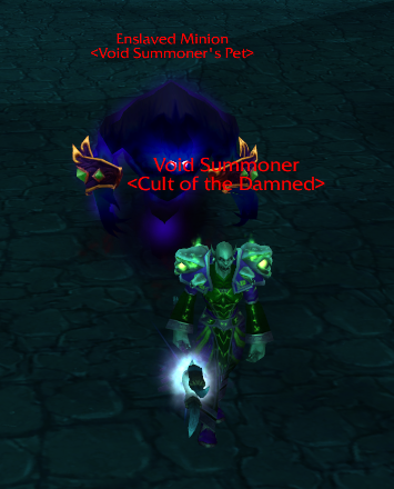 enslaved minion and void summoner cult of the damned