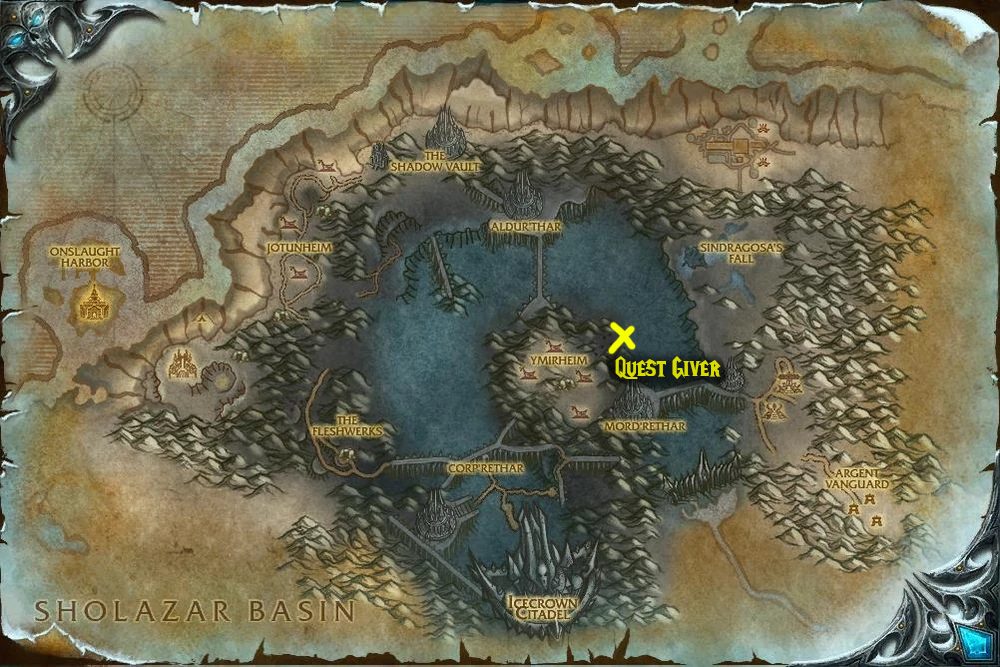 quest map for assault by air