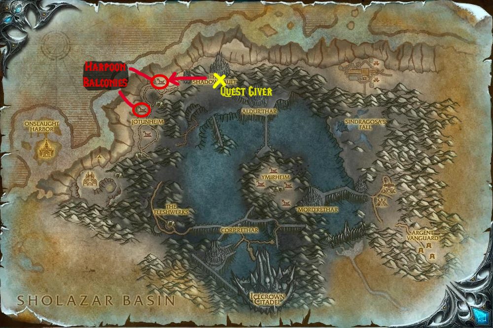 shoot em up quest map