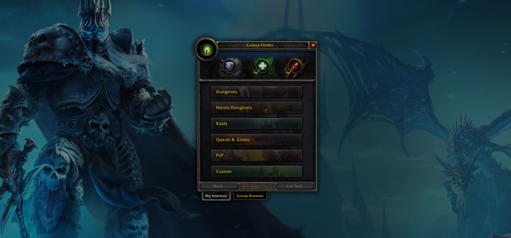 wotlk classic new lfg tool being developed