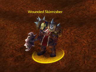 wounded skirmisher