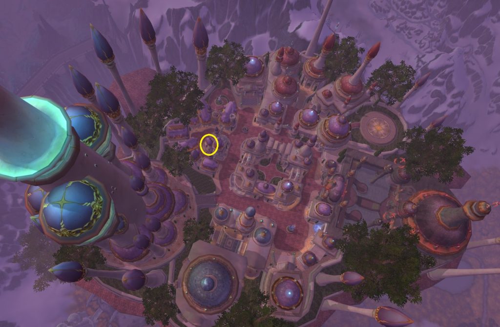 location of timothy jones in dalaran