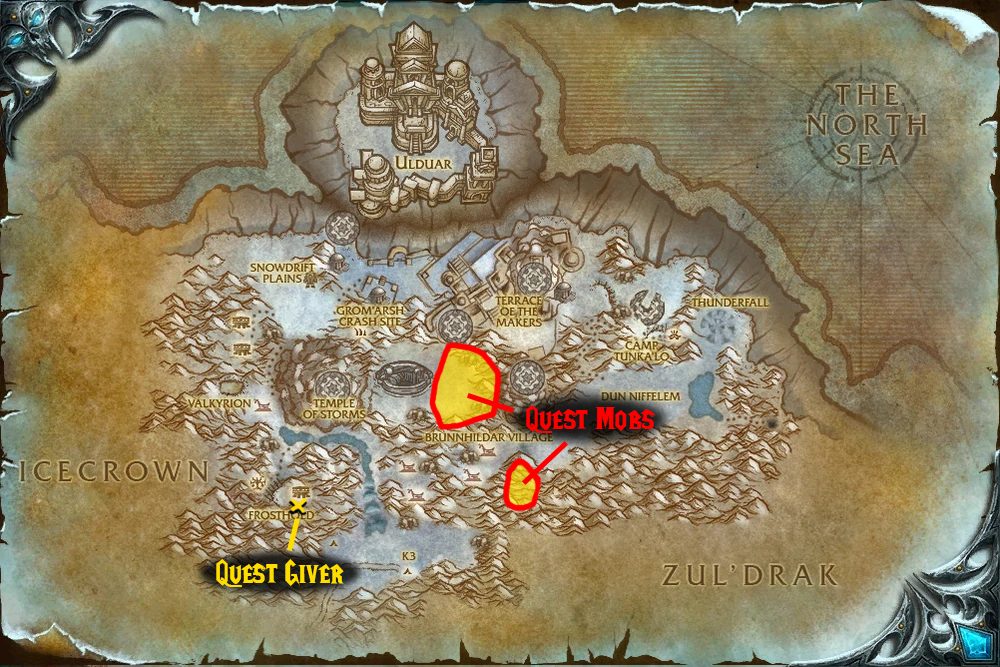 pushed too far quest map