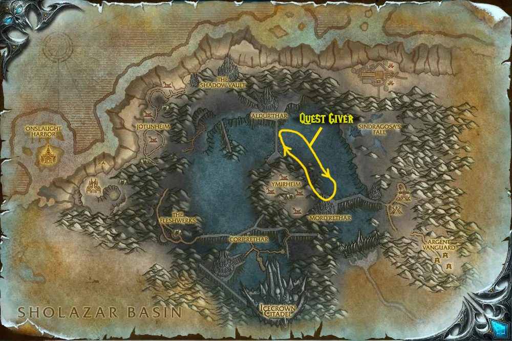 quest giver location no mercy alliance