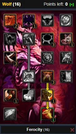wotlk pve marksmanship hunter talents pet build