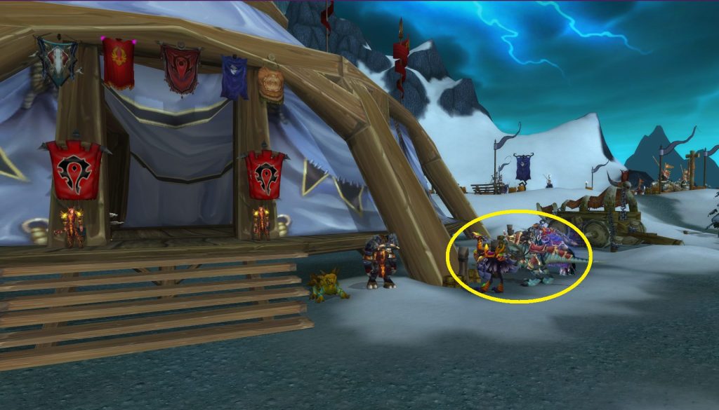 horde mounts for champion fight argent tournament