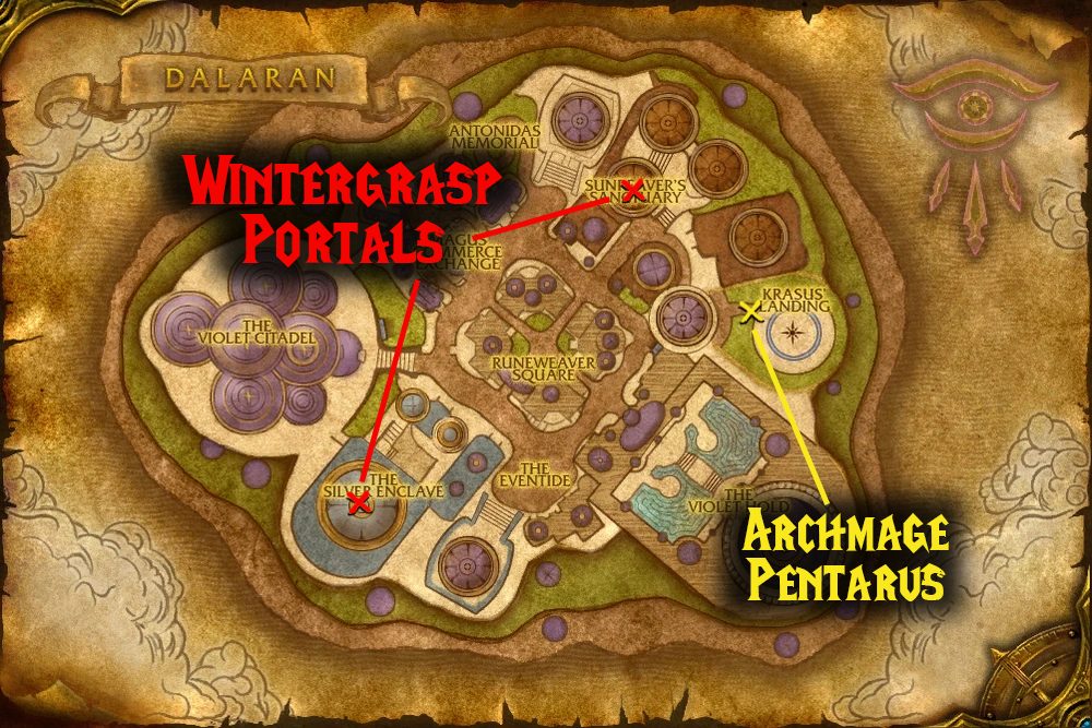 archmage pentarus location for the ghostfish fishing daily quest wotlk v2