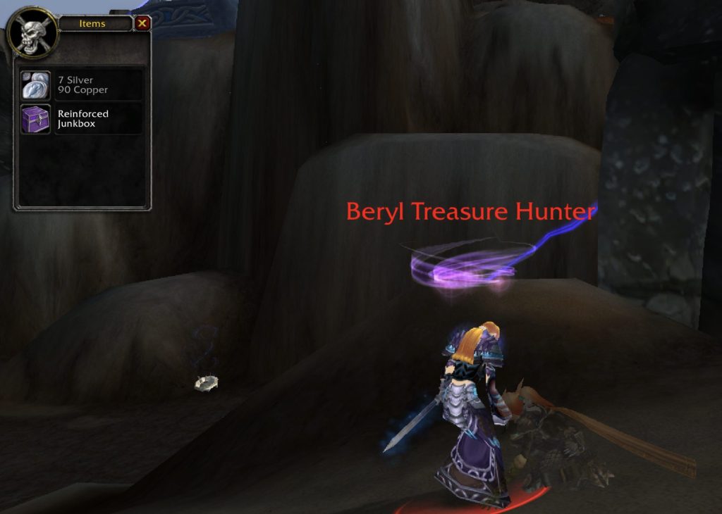 beryl treasure hunter reinforced junkbox wotlk lockpicking 350 400