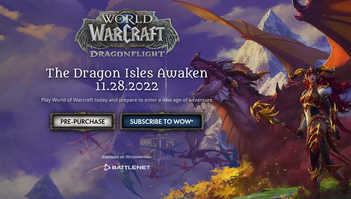 July 11th Dragonflight Extended Scheduled Maintenance from 7AM - 3PM PDT -  Wowhead News