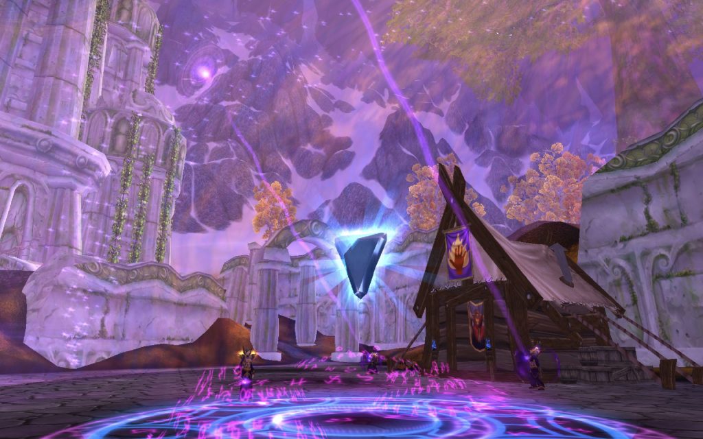 lower crystalong woods teleportation cyrstal how to get to dalaran the magical way 