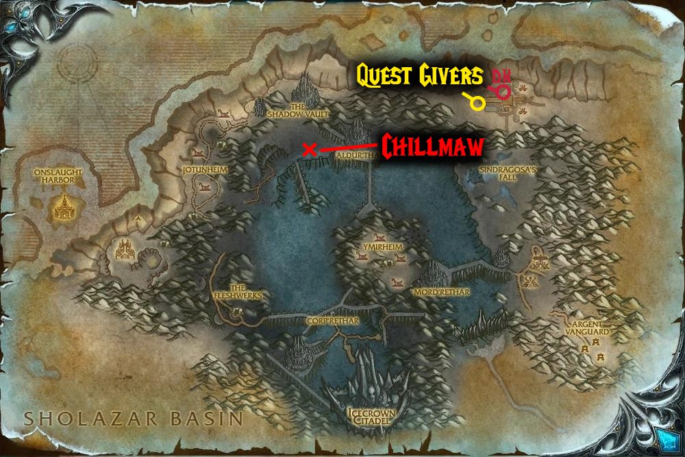 map threat from above quest wotlk