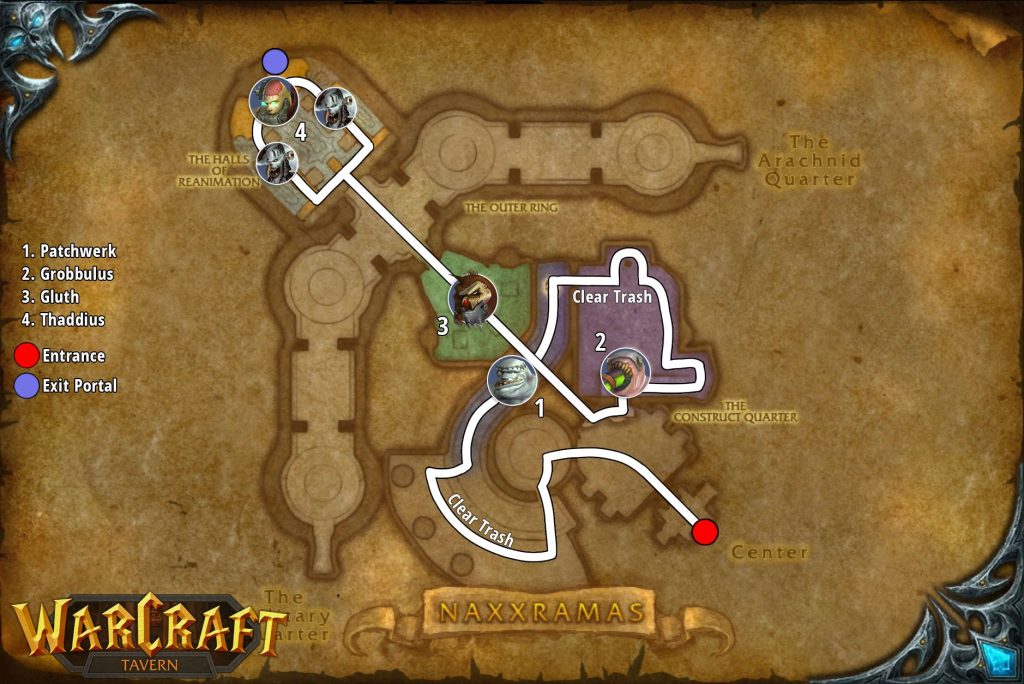 naxx construct quarter route