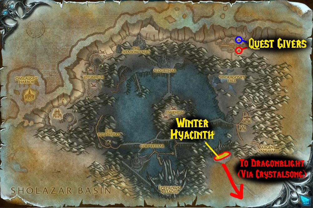 quest map 1 a worthy weapon wotlk