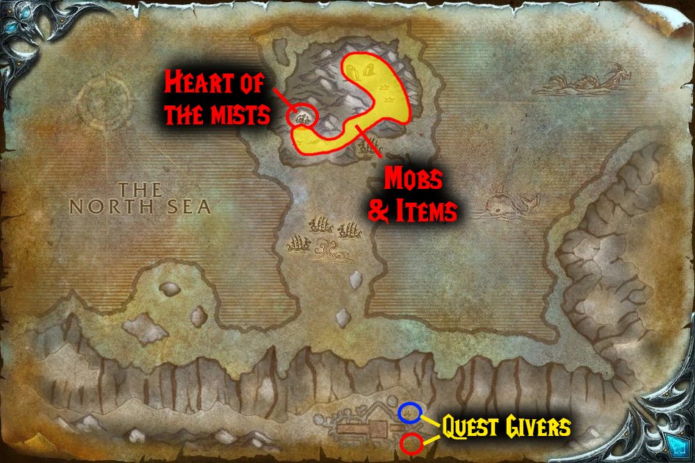 quest map a leg up quest wotlk