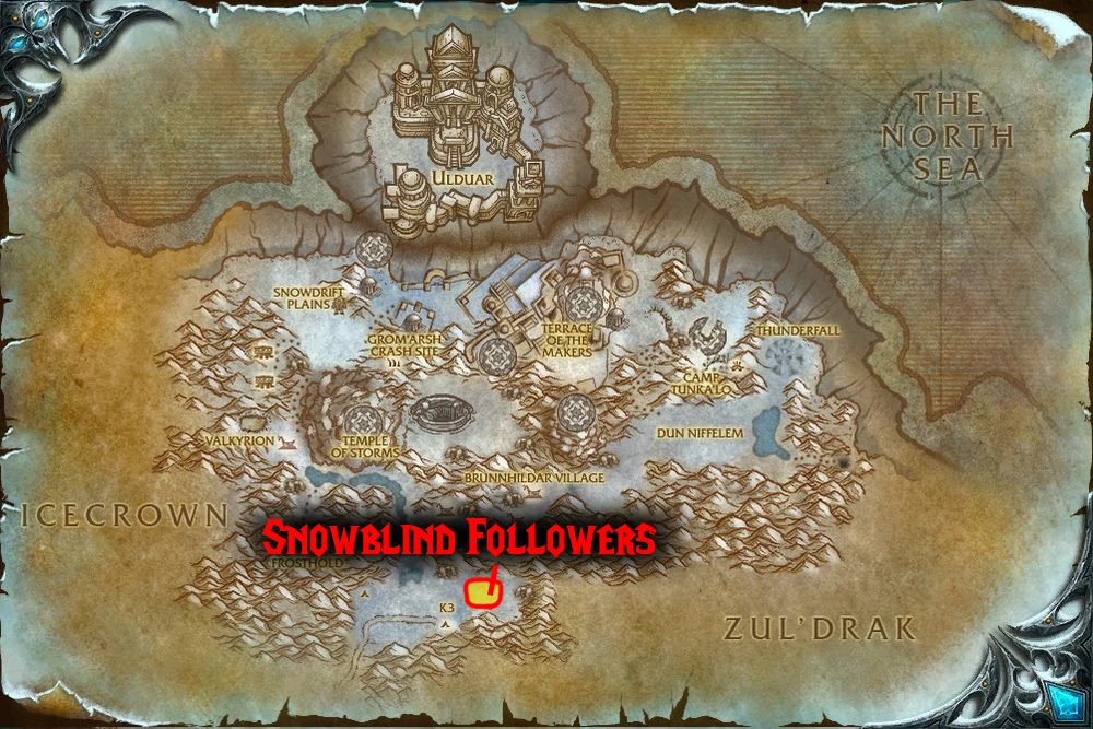 quest map gormok wants his snobolds wotlk