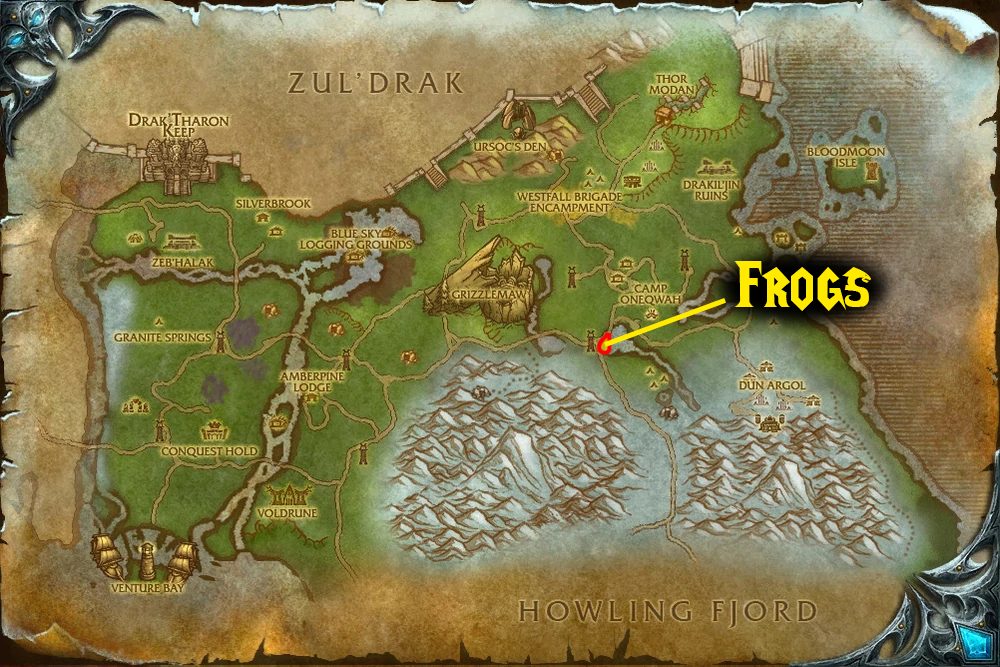 quest map for a blade fit for a champion wotlk