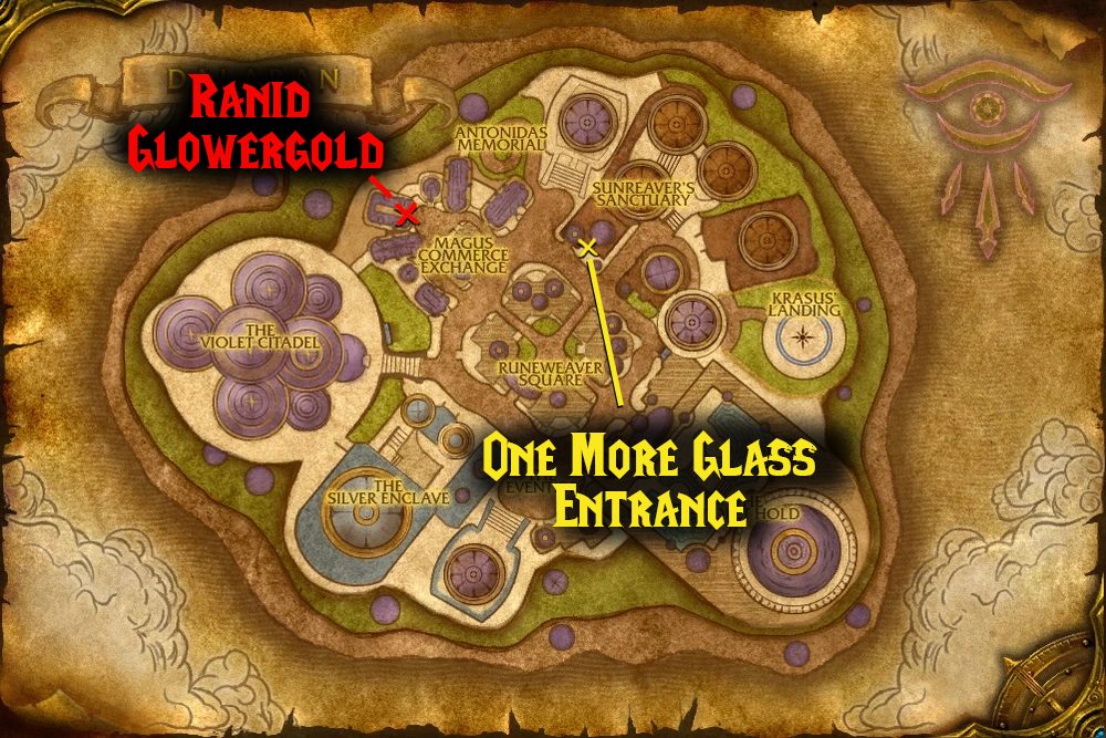 quest map for cheese for glowergold cooking dailies wotlk
