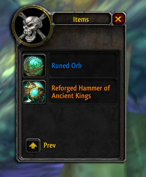 reforged hammer of ancient kings