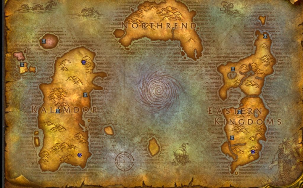 wotlk classic scourge invasion event world map