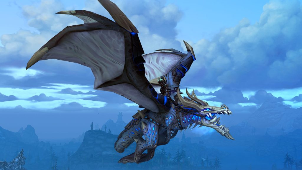 unlock a mount in retail wow by playing a death knight in wrath of the lich king classic featured image