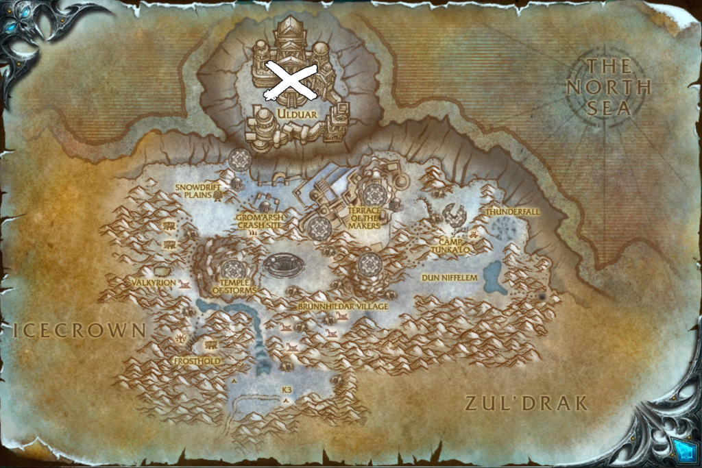 ulduar landing page location 2