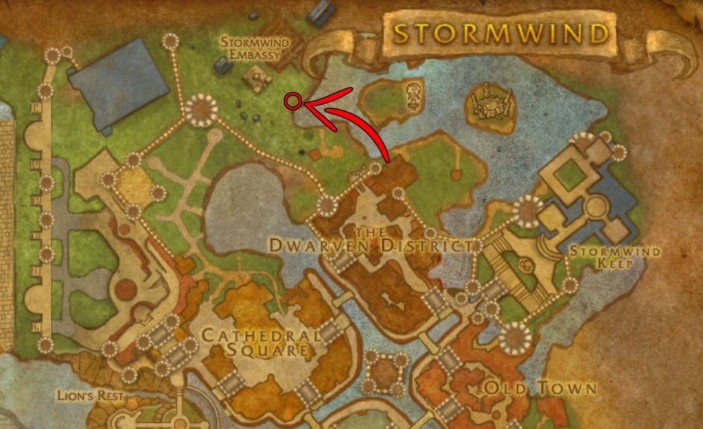 where to find chromie in stormwind in world of warcraft