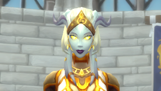 lightforged draenei female