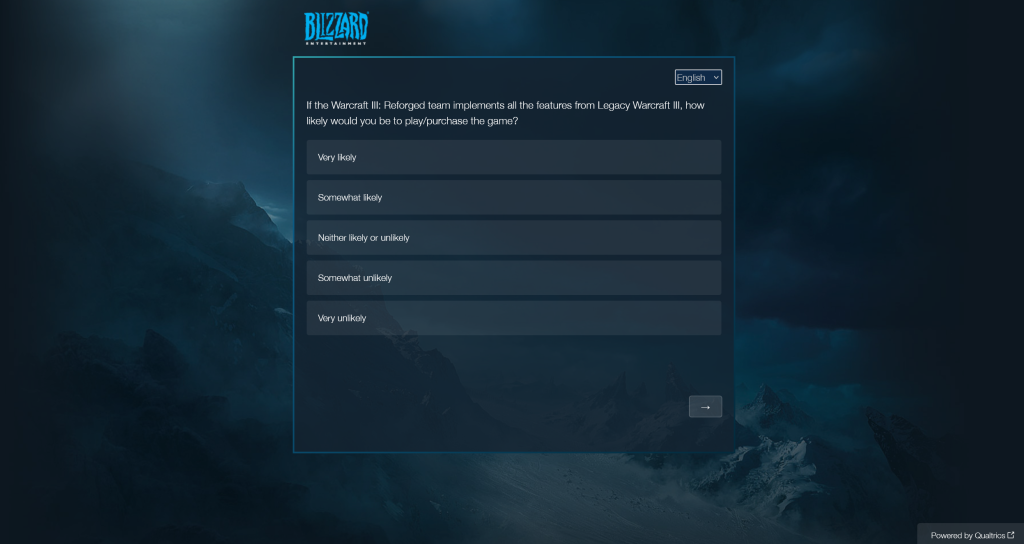 2023.01.20 blizzard survey 10 warcraft 3 reforged feature implementation