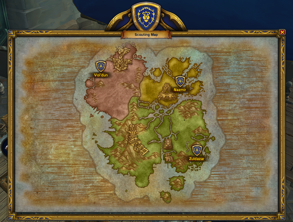alliance scouting map