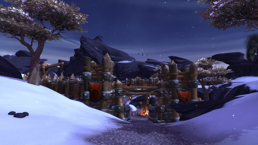 horde garrison frostwall frostfire ridge draenor