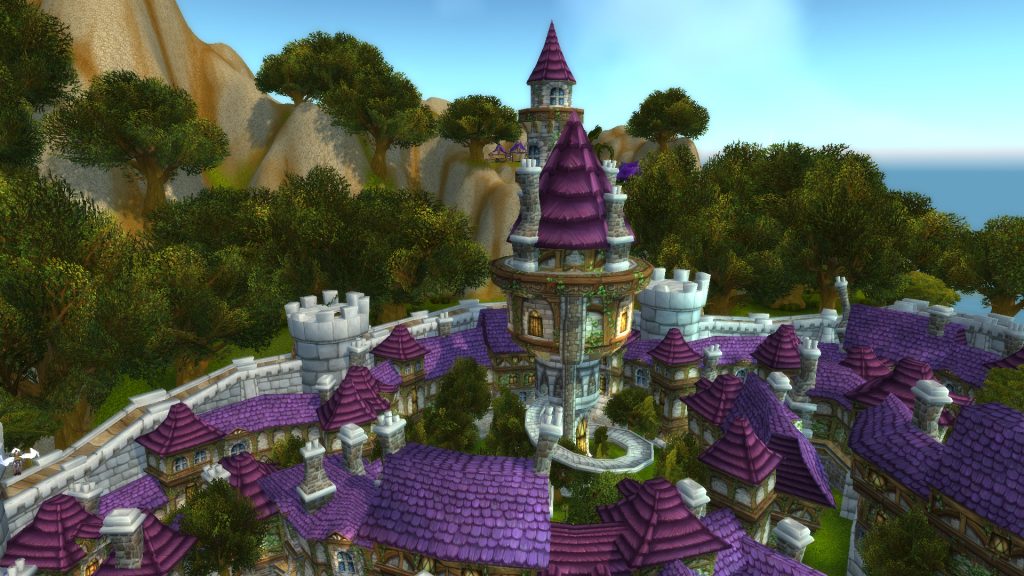 stormwind wizards sanctum portal room tower mage quarter