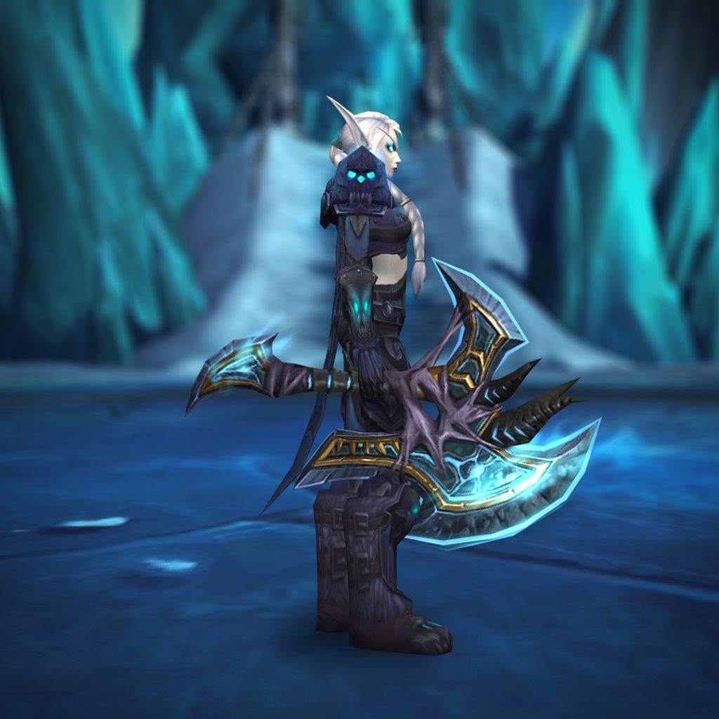 death knight blood touch of undeath blue