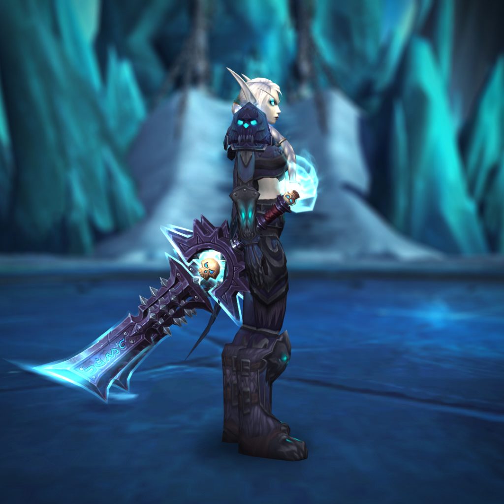 death knight frost dark runeblade blue