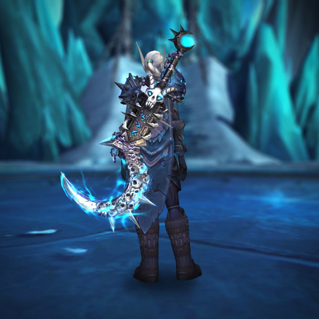 death knight unholy bone reaper blue