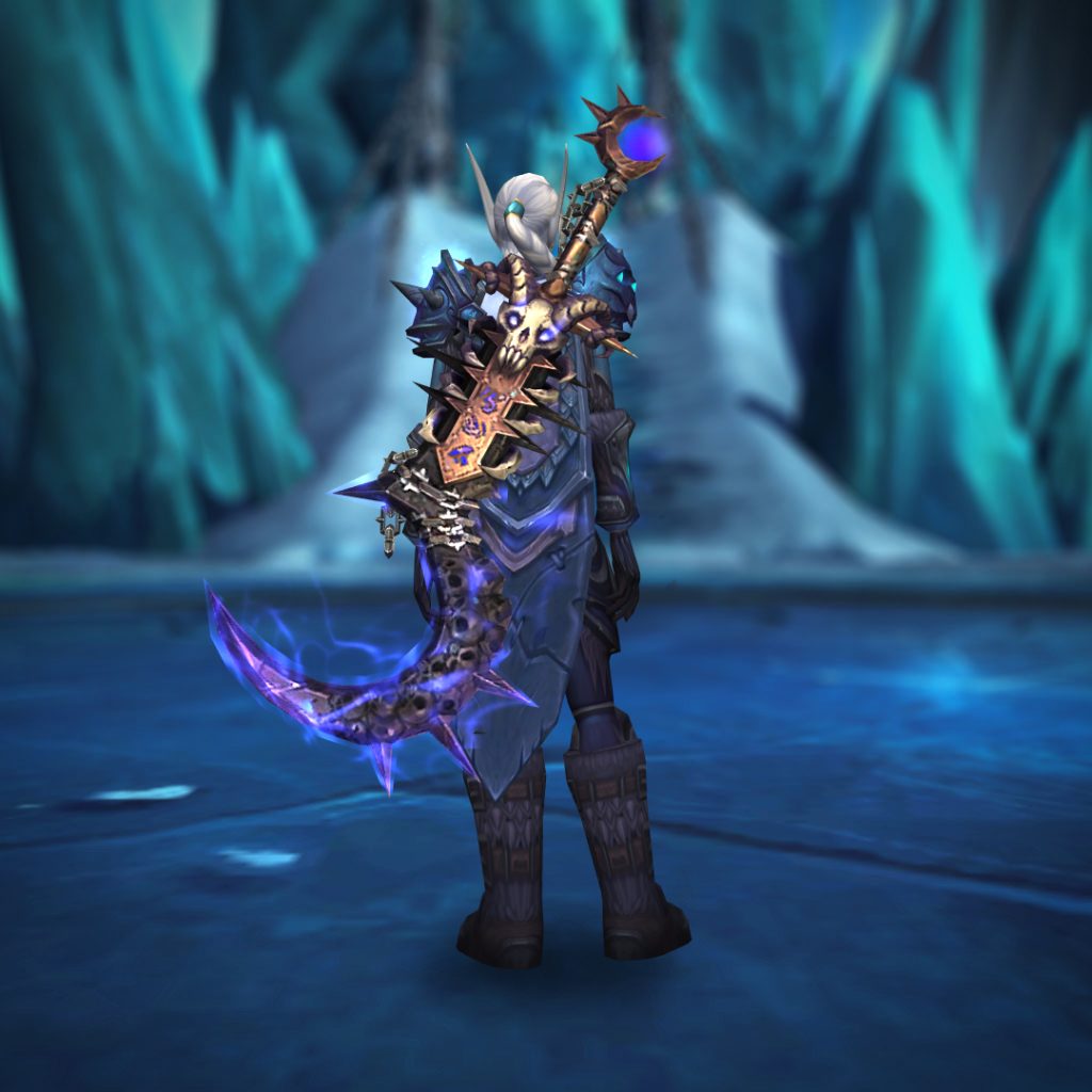 death knight unholy bone reaper purple