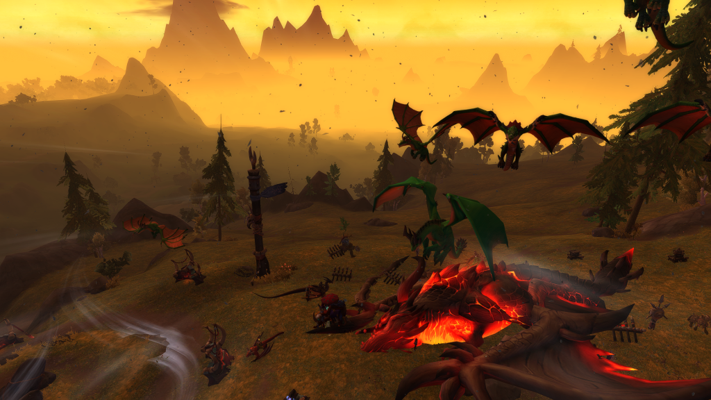 dragonflight fractures in time ptr new warlock races, major class tuning, kalimdor cup event