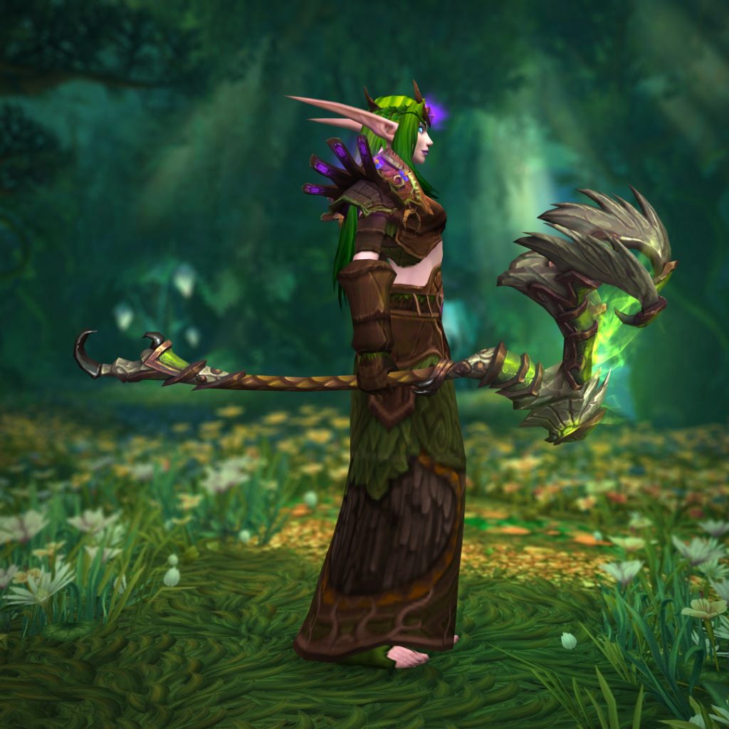 druid wardens crown green