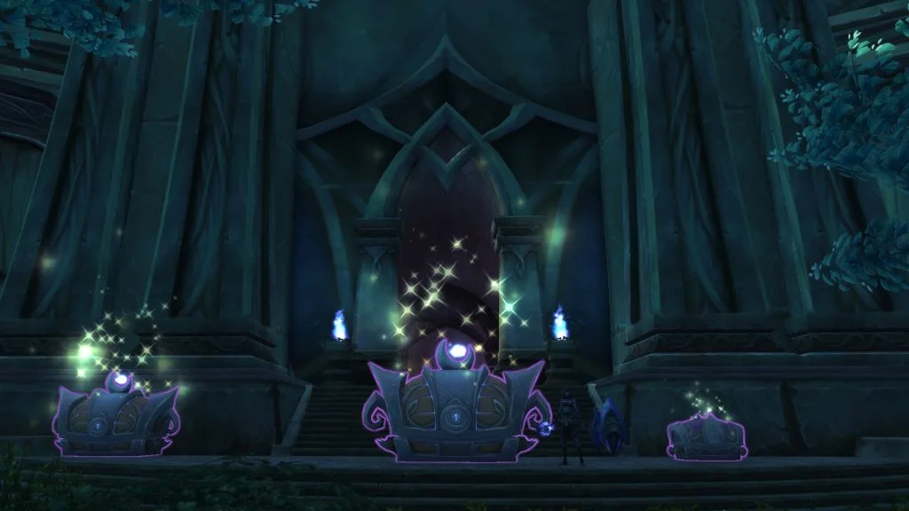 glimmering treasure chest withered army training