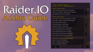 raiderio addon guide